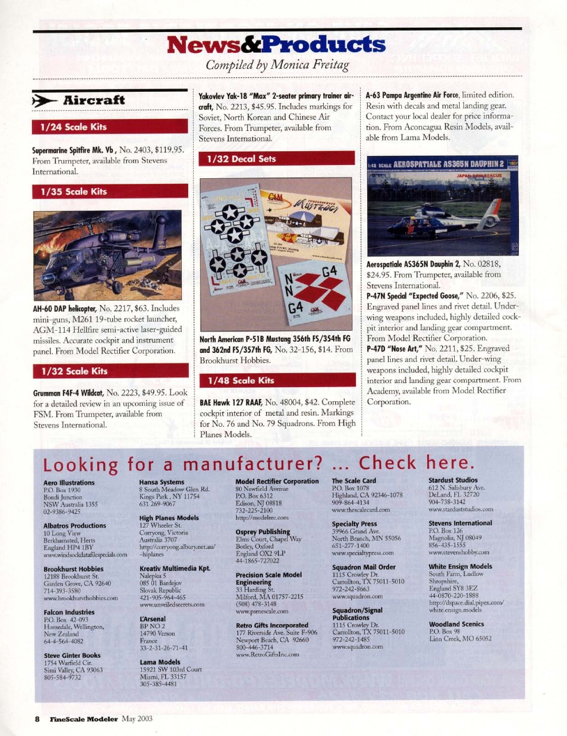 FineScale Modeler 2003-05 (Vol21-05)